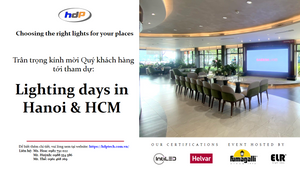 Thư mời: Lighting days in Hanoi & HCM
