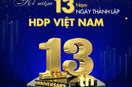 Chúc mừng kỷ niệm HDP Việt Nam 13 năm thành lập