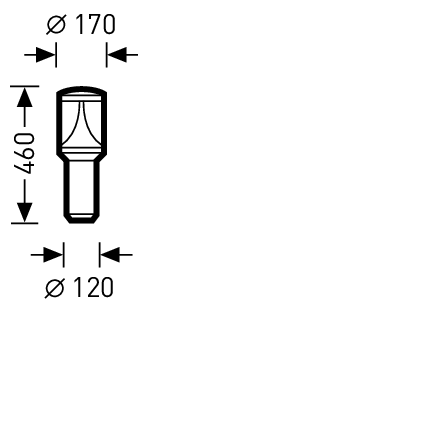 ĐÈN GẮN TƯỜNG TRILUX - 8841W-AB14L