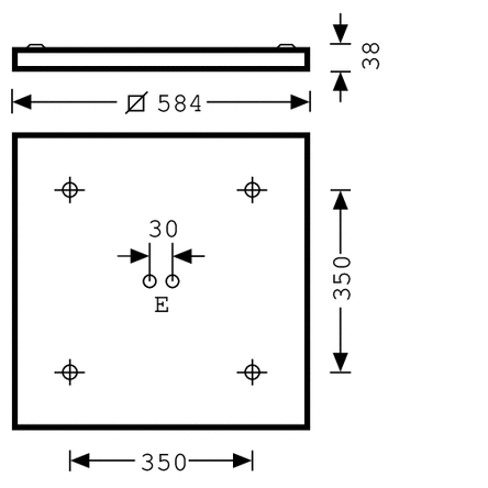 ĐÈN LED GẮN NỔI TRILUX - ARIMOS D MRX LED3000