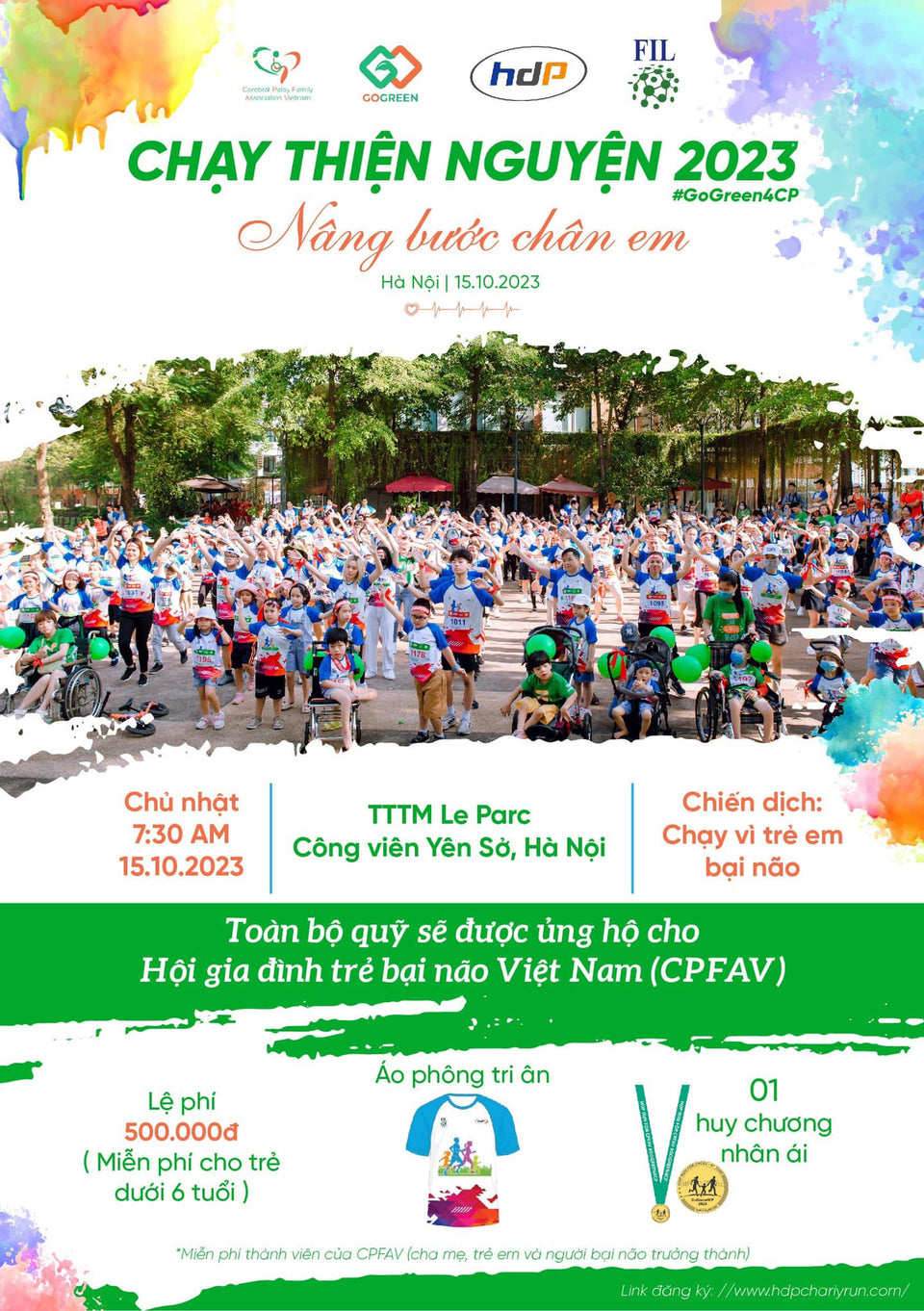 CHARITY RUN “NÂNG BƯỚC CHÂN EM 2023” CHÍNH THỨC KHỞI ĐỘNG