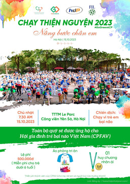 CHARITY RUN “NÂNG BƯỚC CHÂN EM 2023” CHÍNH THỨC KHỞI ĐỘNG