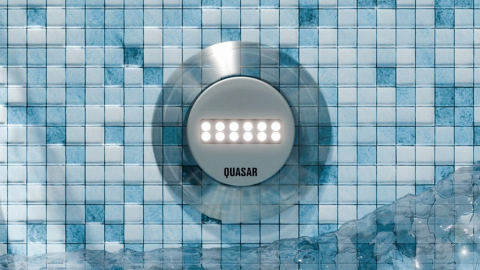 All-glass Pool LED Light QUASAR ( Astel lighting )