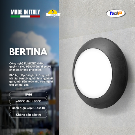 Đèn gắn tường - BERTINA