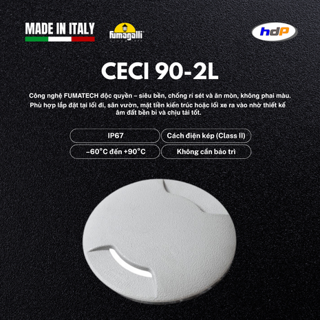 Đèn âm sàn  - Ceci 90 (2 hướng)