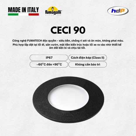 Đèn âm sàn  - Ceci 90 (1 hướng)