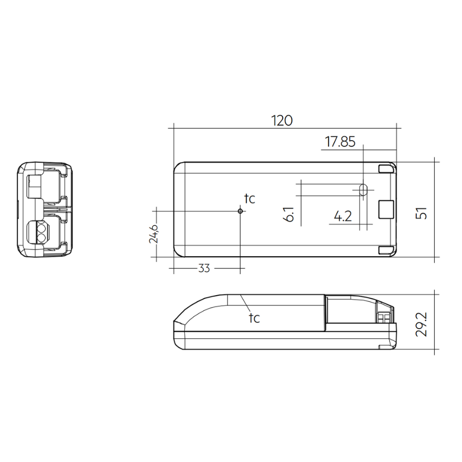 Driver LC 20W 100–1050mA 44V o4a NF SR EXC3