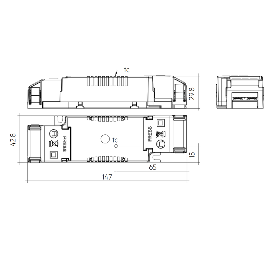 Driver LC 17W 250–400mA flexC SR SNC4