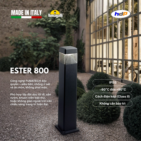 Đèn Bollard  - ESTER 800