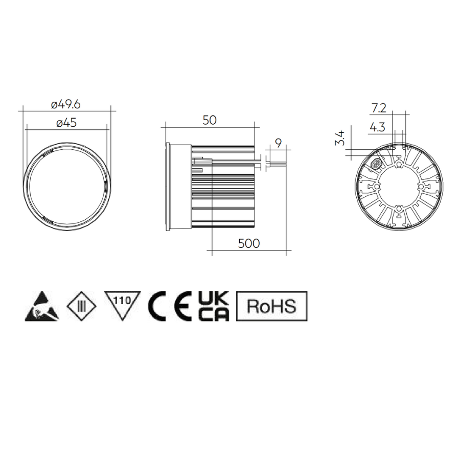 SLA DC 50mm SNC3 – Module SLA essence