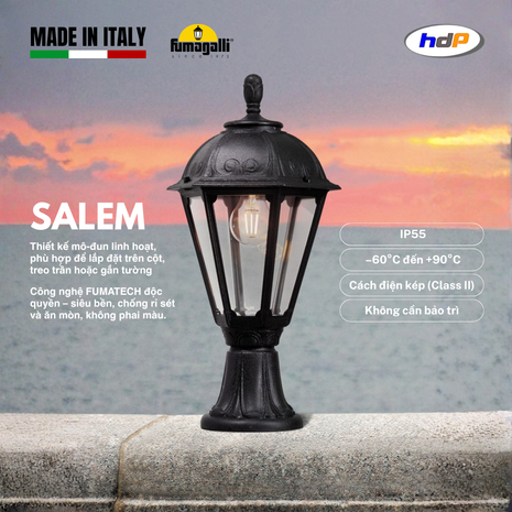 Đèn gắn tường tân cổ điển - SALEM