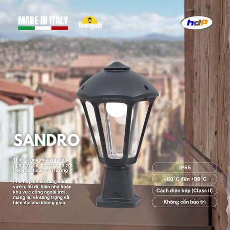 Đèn gắn tường tân cổ điển - SANDRO