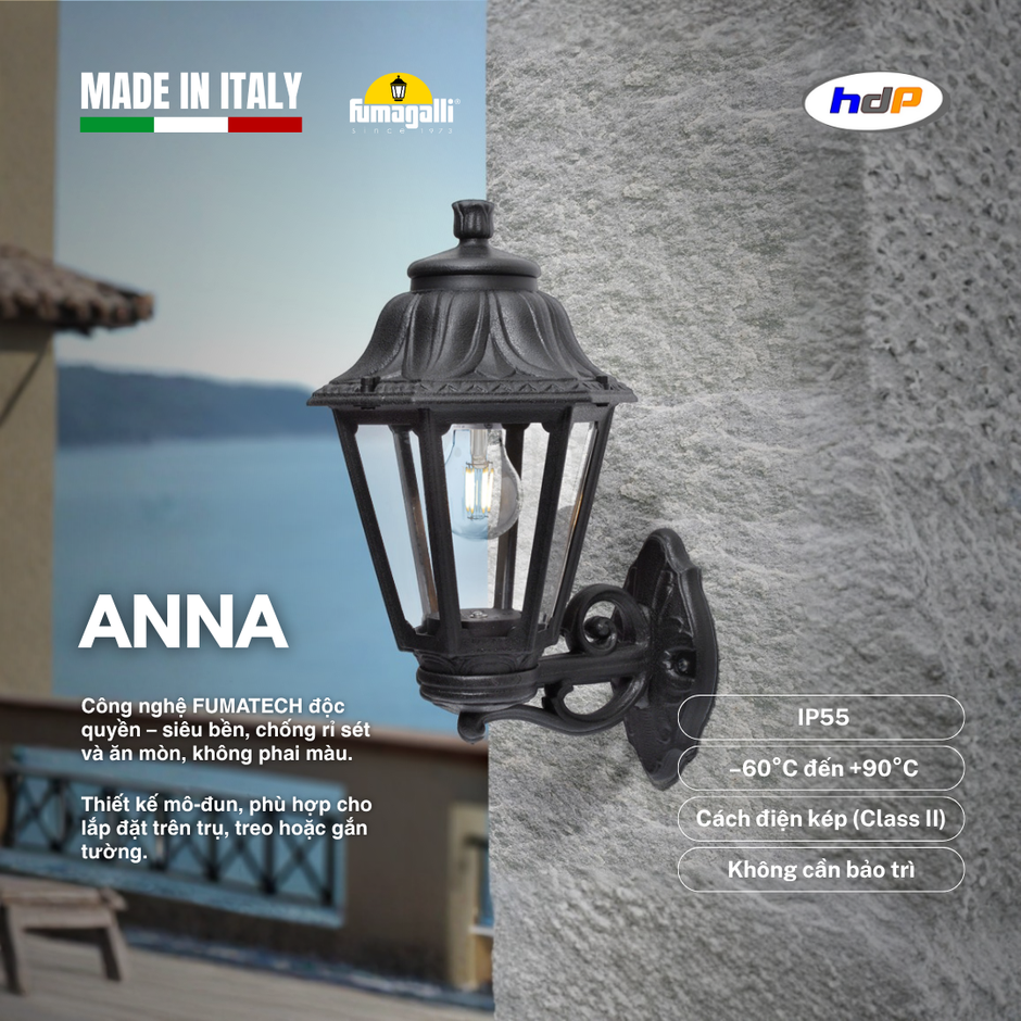 Đèn gắn tường tân cổ điển - ANNA