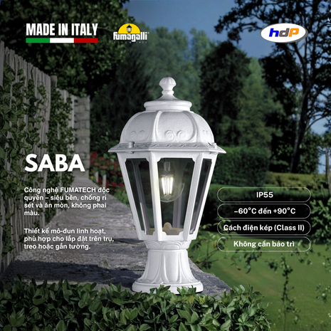 Đèn gắn tường tân cổ điển - SABA