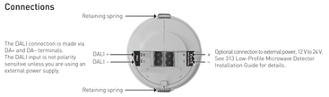 Bộ cảm biến Helvar - 313 Low-Profile Microwave Detector