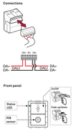 Bộ cảm biến Helvar - 318 Wall-Mounted PIR Presence / Absence Detector