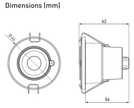 Bộ cảm biến Helvar - 331 and 331B Multisensor for RoomSet