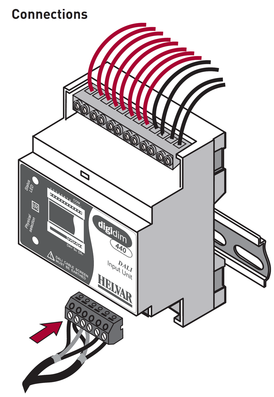 Thiết bị đầu vào Helvar - 440 Input Unit