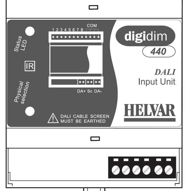 Thiết bị đầu vào Helvar - 440 Input Unit