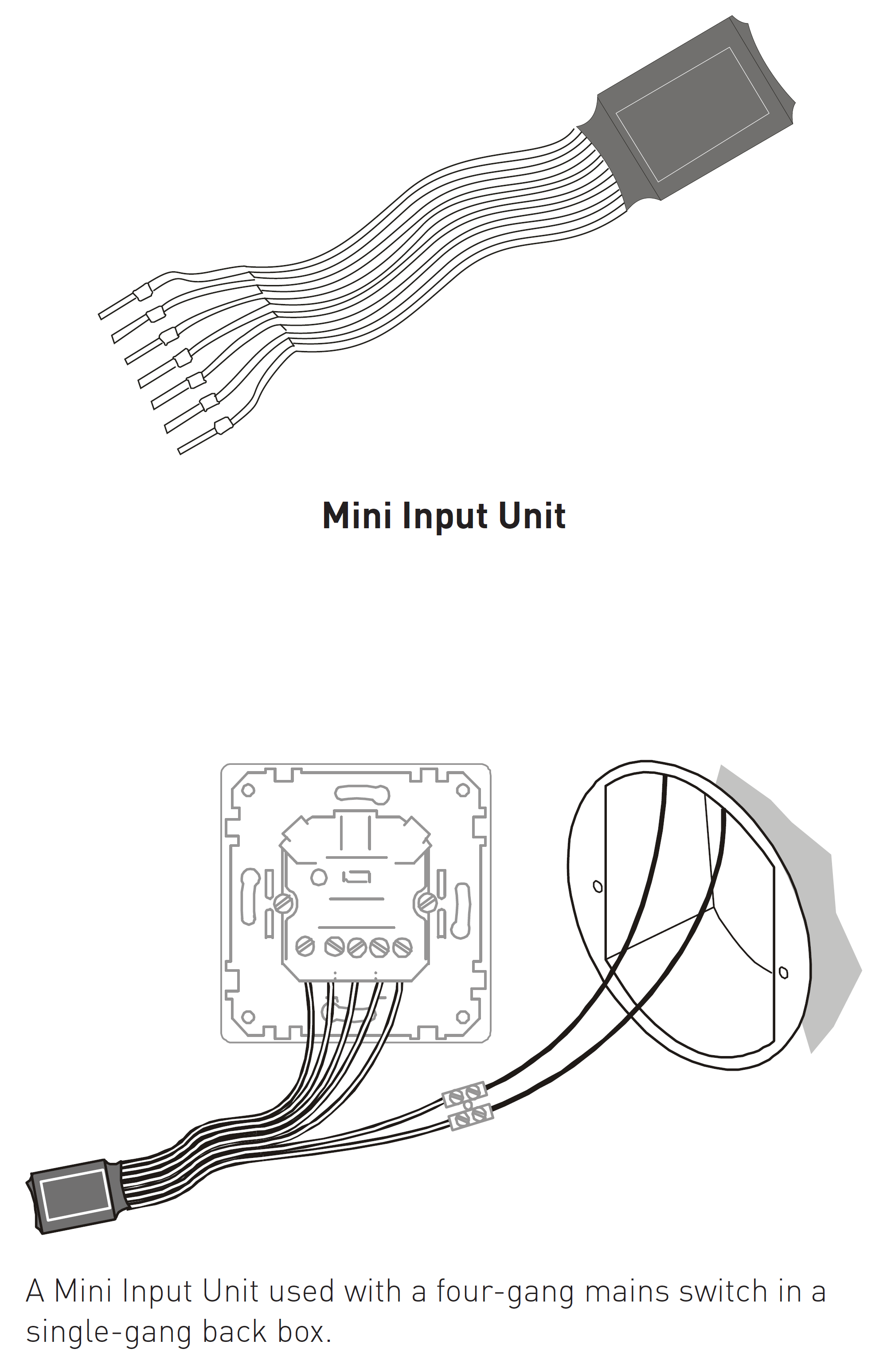 Thiết bị đầu vào Helvar - 444 Mini Input Unit