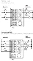 Thiết bị đầu vào Helvar - 445 Switch Interface Unit