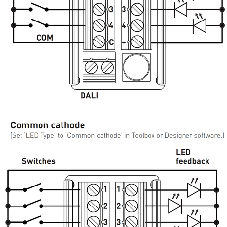 Thiết bị đầu vào Helvar - 445 Switch Interface Unit