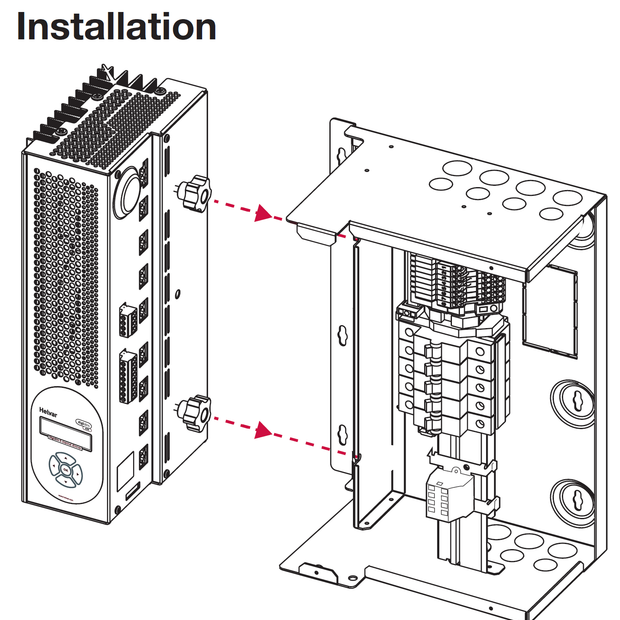 Bộ Relay Helvar - 458/SW8 8 × 16 A Switching Module