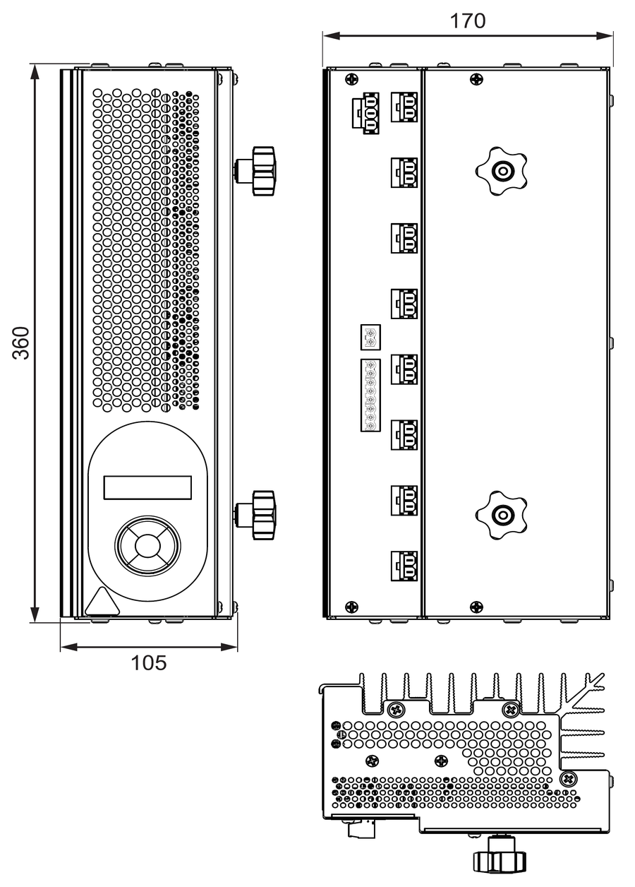 Bộ DIMMER Helvar - 458/UNI8 8 × 6 A Universal Dimmer Module