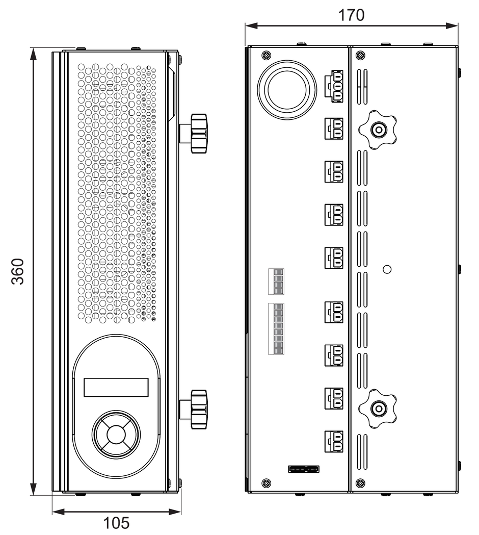 Bộ DIMMER Helvar - 8-Channel Dimmer Module (458/DIM8)