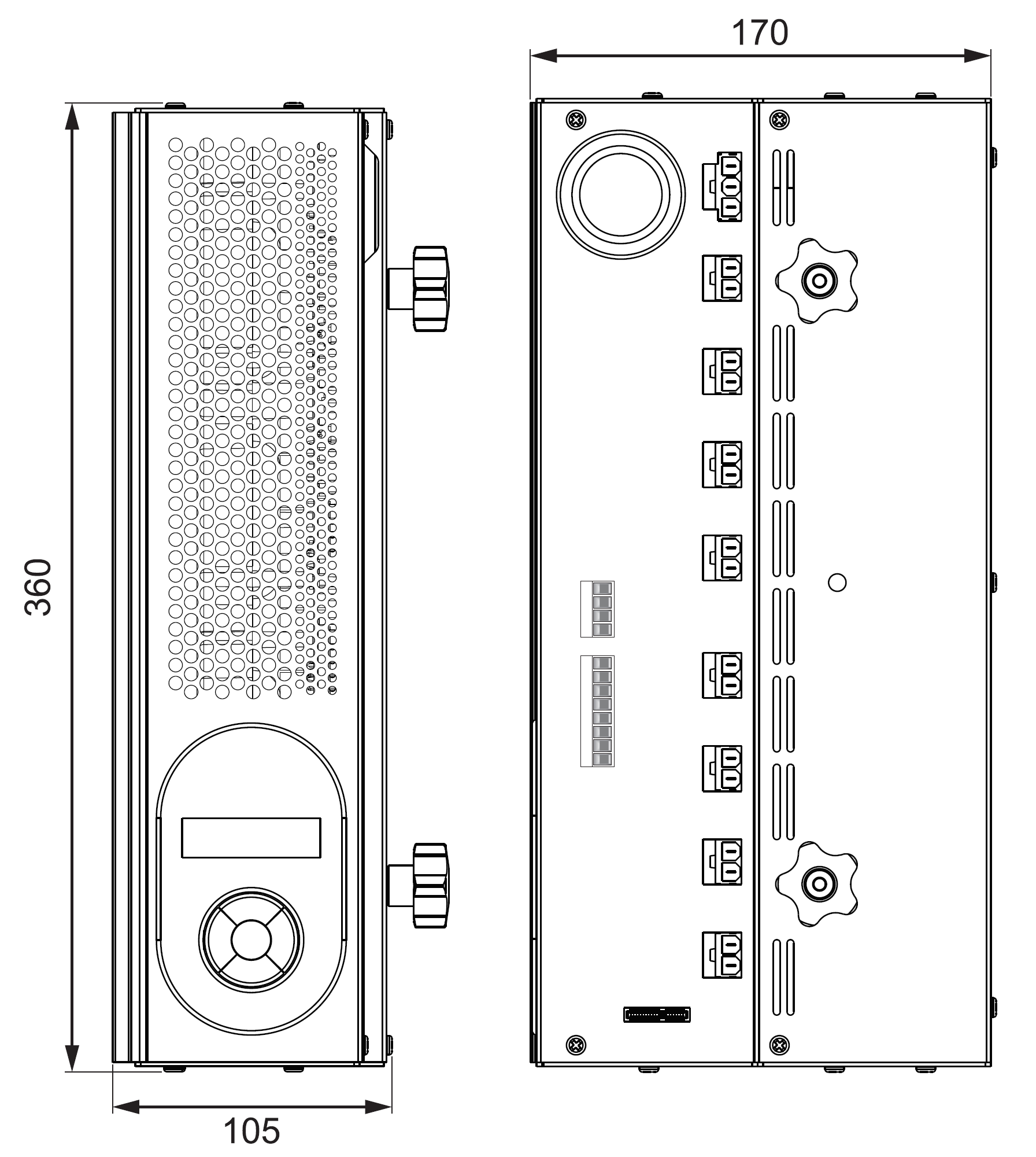 Bộ DIMMER Helvar - 8-Channel Dimmer Module (458/DIM8)