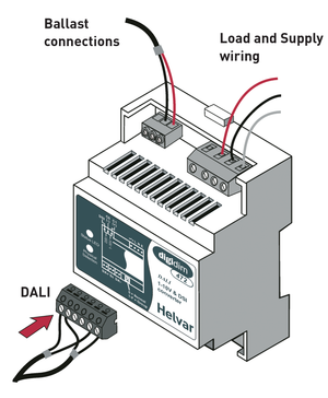 Bộ điều khiển Ballasts - 472 1–10 V / DSI Converter