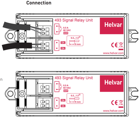 Bộ Relay Helvar - 493 Signal Relay Unit