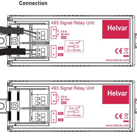 Bộ Relay Helvar - 493 Signal Relay Unit