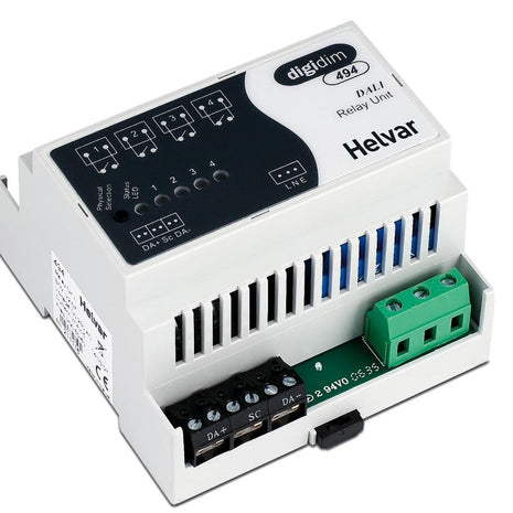 Bộ Relay Helvar - 494 4 × 10 A Relay Unit