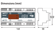 Bộ Relay Helvar - 498 8 × 16 A Relay Unit