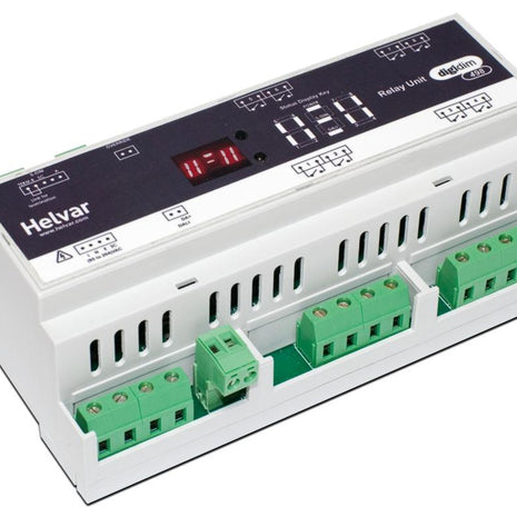 Bộ Relay Helvar - 498 8 × 16 A Relay Unit