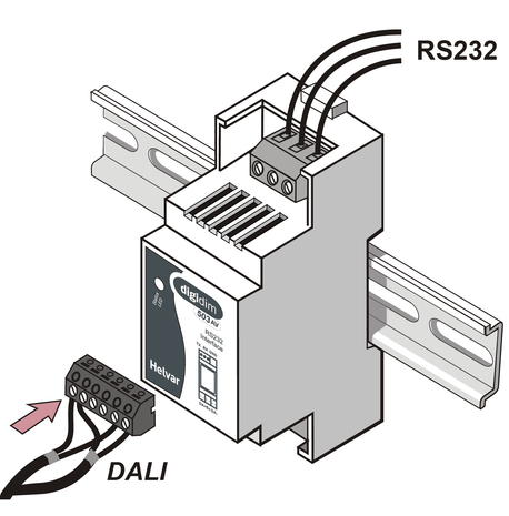 Thiết bị đầu vào Helvar - 503 AV Interface