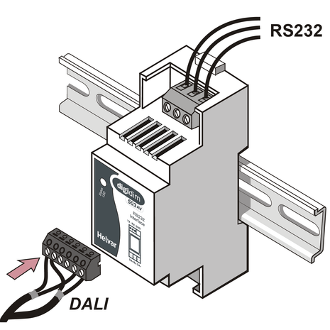 Thiết bị đầu vào Helvar - 503 AV Interface