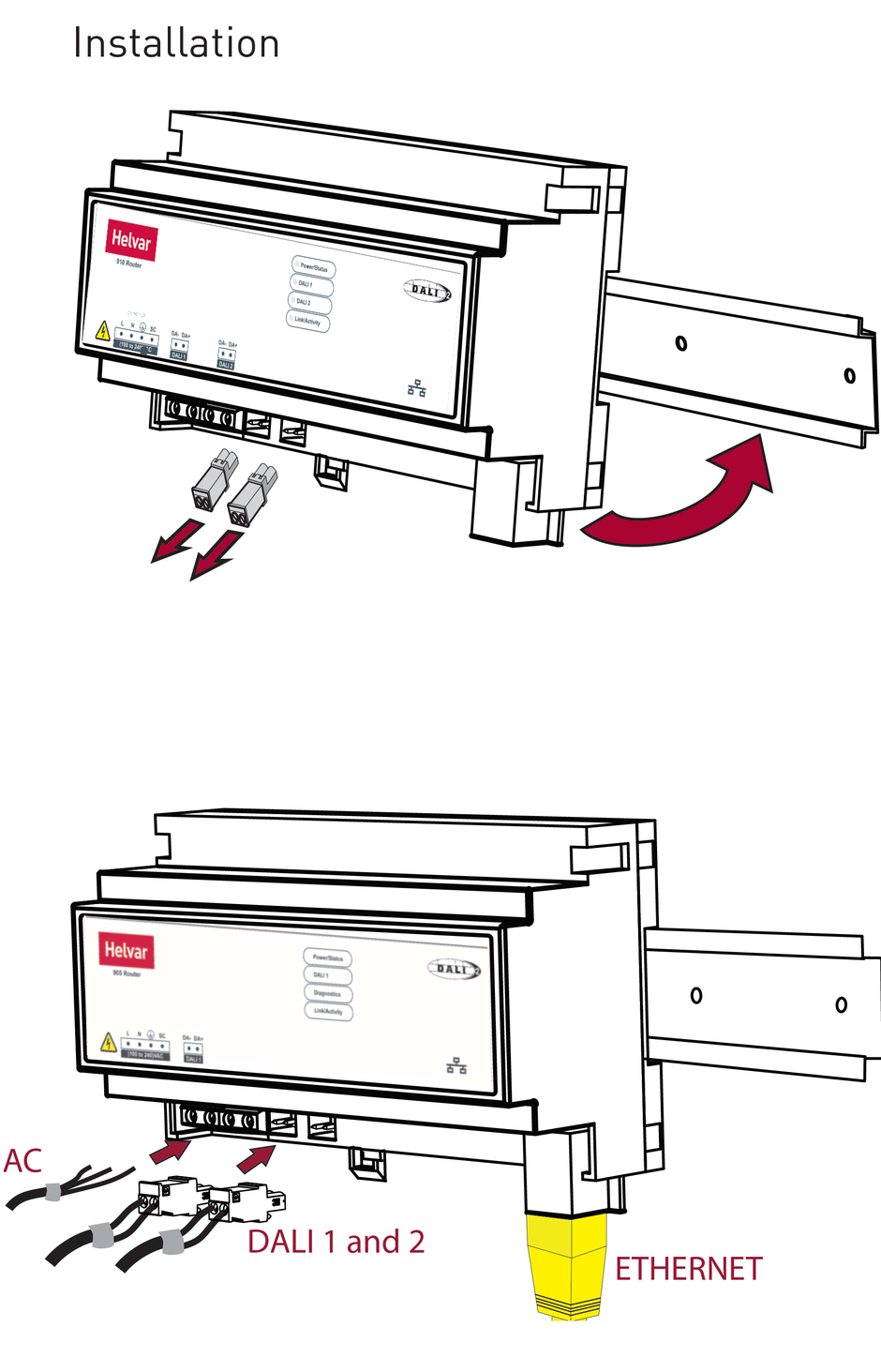 Bộ định tuyến Helvar - 910 Router