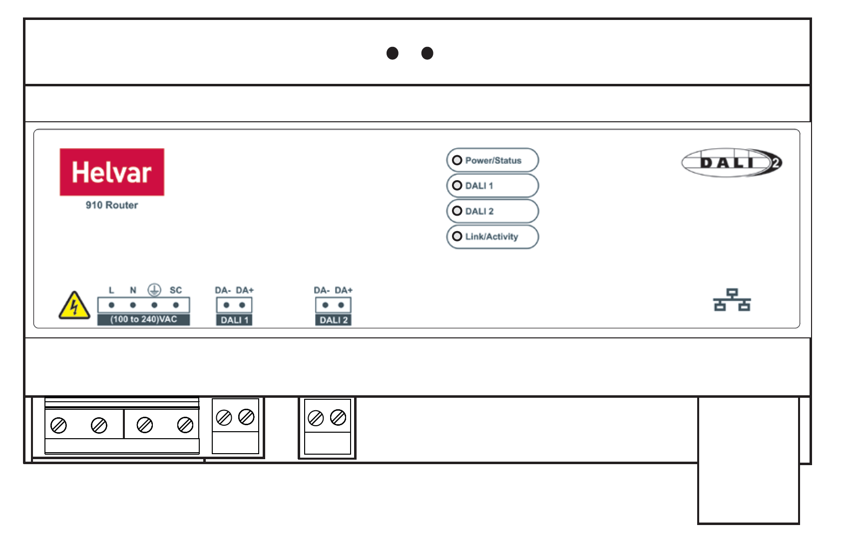 Bộ định tuyến Helvar - 910 Router – hdptech