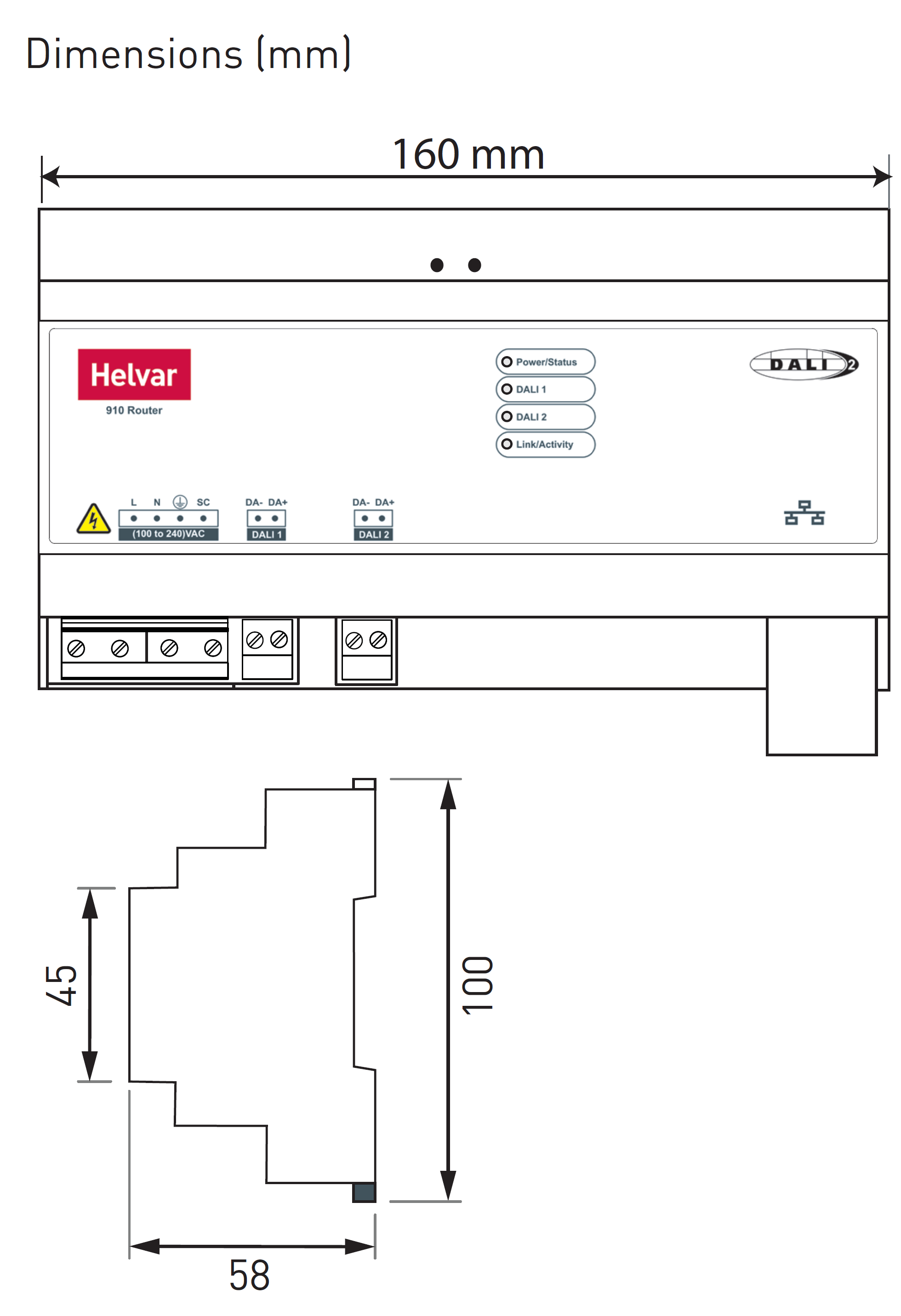 Bộ định tuyến Helvar - 910 Router