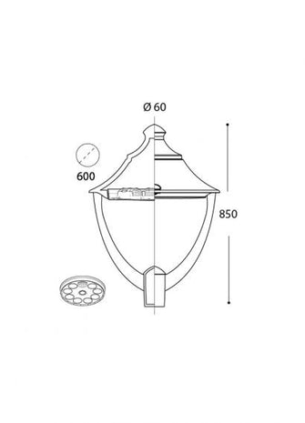 FUMAGALLI - ECOBEPPE 500 GX53 LED