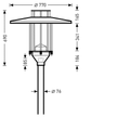 ĐÈN ĐƯỜNG LED TRILUX - 9821 RB6L-LR