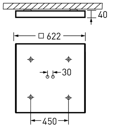 ĐÈN LED GẮN NỔI TRILUX - CREAVO D LW19