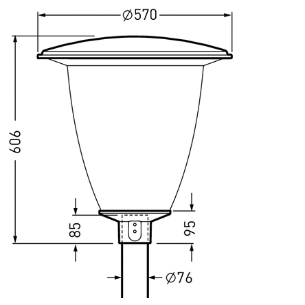 ĐÈN ĐƯỜNG LED TRILUX - LTX P-RB6L-LR