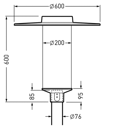 ĐÈN ĐƯỜNG LED TRILUX - LTX L-AB2L-LRA