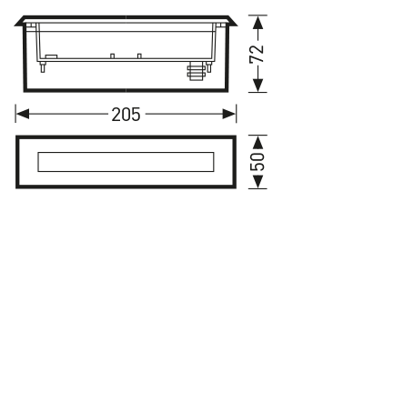 TRILUX WALL LIGHT Pareda Slim AM5L