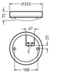 ĐÈN LED GẮN TƯỜNG TRILUX - SKEO CIRC MULTILC WD1