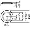 ĐÈN LED GẮN NỔI TRILUX - SOLEGRA WD1 OTA 2600