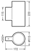 ĐÈN LED GẮN TƯỜNG TRILUX - SKEO Z RE5R-RB20R